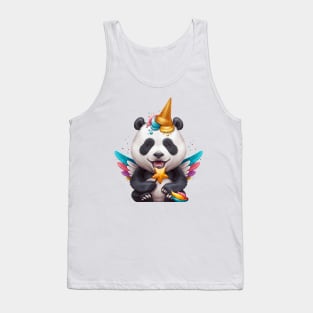 Panda Unicorn Tank Top